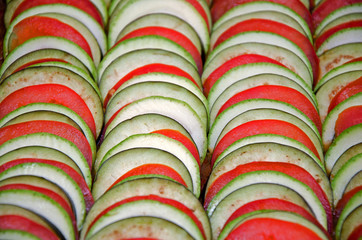 Delicious food Ratatouille