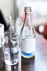 Water glass and bottle - 76026051