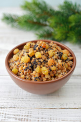 Christmas slavic dish kutia