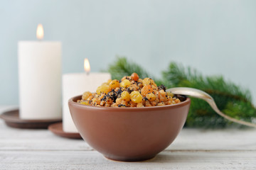 Christmas slavic dish kutia