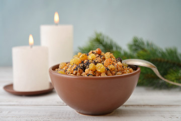 Christmas slavic dish kutia