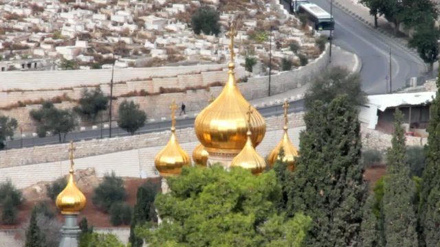 Church of Mary Magdalene. Jerusalem