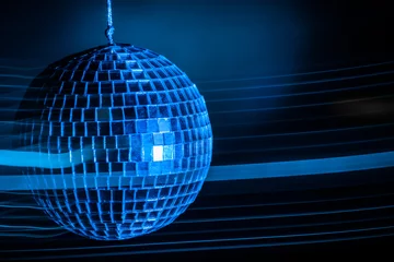 Photo sur Plexiglas Lumière et ombre Fond clair de boule disco