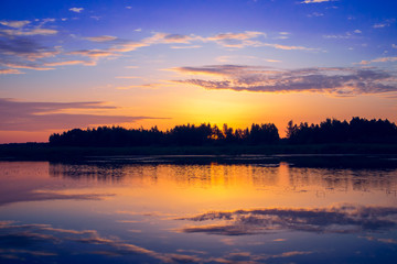 Obraz premium Amazing sunset
