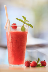 Strawberry cocktail