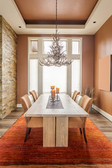 Dining Room in Luxury Home