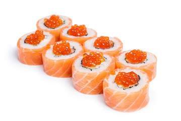 Sushi rolls salmon maki