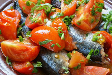 Vietnamese food, braised fish