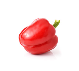 red pepper isolated on white background