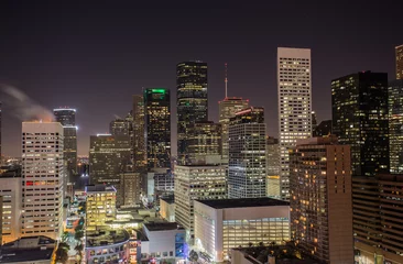 Tuinposter Downtown Houston Skyline © Xueheng Wan