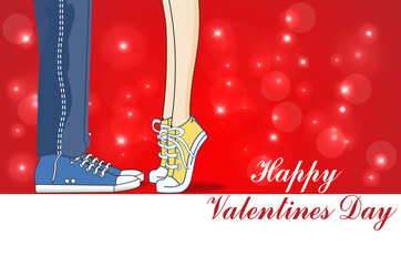 Happy Valentines Day, love, kiss, valentine's day card