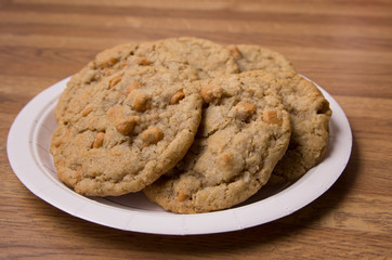 Butterscotch Oatmeal Cookies
