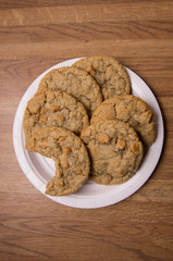 Butterscotch Oatmeal Cookies