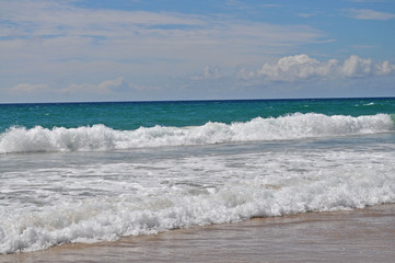 Fototapeta na wymiar Beautiful beach. Gold Coast, Queensland, Australia