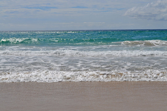Beautiful ocean coast. Australia, Gold Coast, Queensland