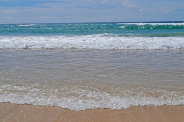 Fototapeta na wymiar Seascape. Surfers Paradise. Gold Coast, Australia