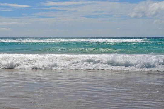 Australian iconic beach. Surfers Paradise, Gold Coast.