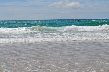 Beautiful beach. Gold Coast, Queensland, Australia