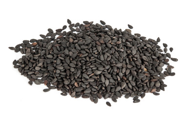 Black Sesame or botanical name Sesamum Indicum Seeds.