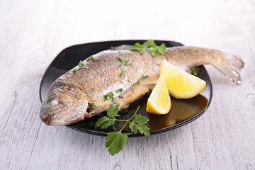 grilled fish