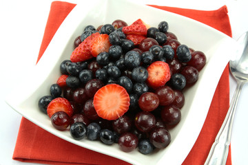salade de fruits rouges