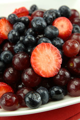 salade de fruits rouges