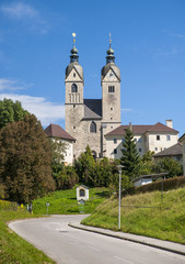 Fototapeta na wymiar Maria Saal church (Gospa Sveta), Klagenfurt, Austria
