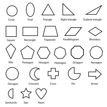 geometric shapes vector