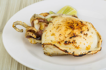 Grilled cuttlefish