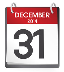 December 31st Calendar