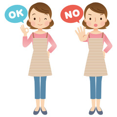 女性　主婦　回答