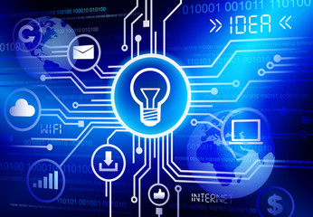 Networking ideas vector