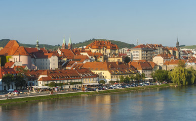 Fototapeta na wymiar Maribor town, Slovenia