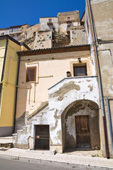 Alleyway.  Acerenza. Basilicata. Italy.
