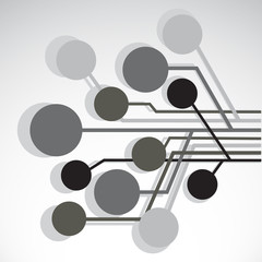 Concept tree. Creative vector art.