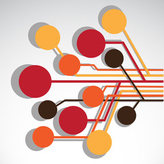 Concept tree. Creative vector art.