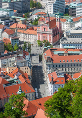 Obraz premium Ljubljana, Slovenia