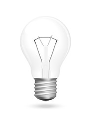 bulb lamp vector