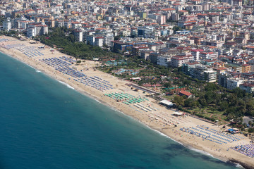 Fototapeta premium Alanya - the beach of Cleopatra .Turkey