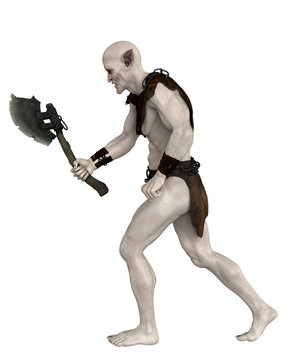 gobling walking