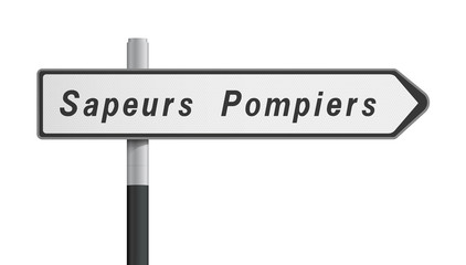 Panneau - Sapeurs Pompiers