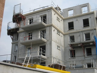 Immeuble en construction