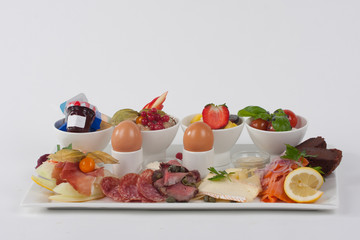 breakfast plate