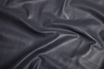 Grey leather texture background surface