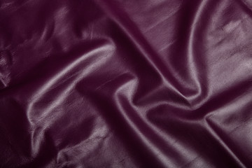 Purple leather texture background surface