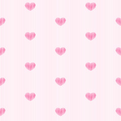 Cute vector seamless patterns (tiling). Pink color. Endless