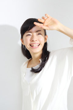 UVケア・若い女性