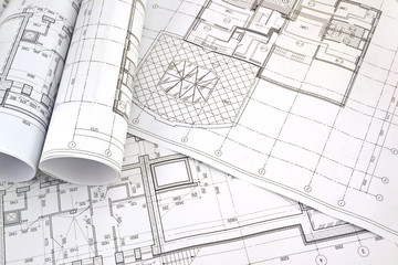 Image of several drawings for the project engineer jobs