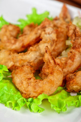 Fried shrimps