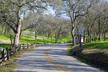 Road in California